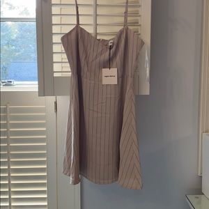 Super down cute striped fall color dress